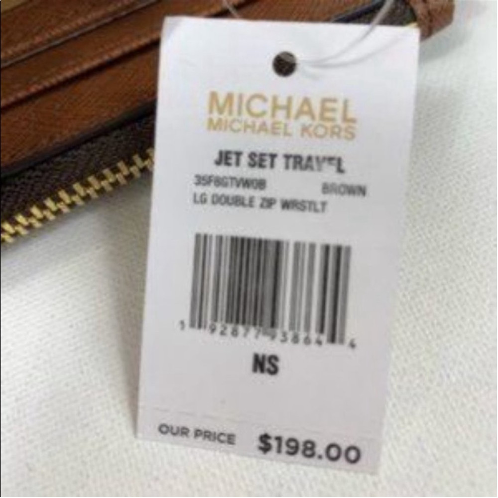 Michael Kors DoubleZip Wallet Wristlet - Picture 7 of 7